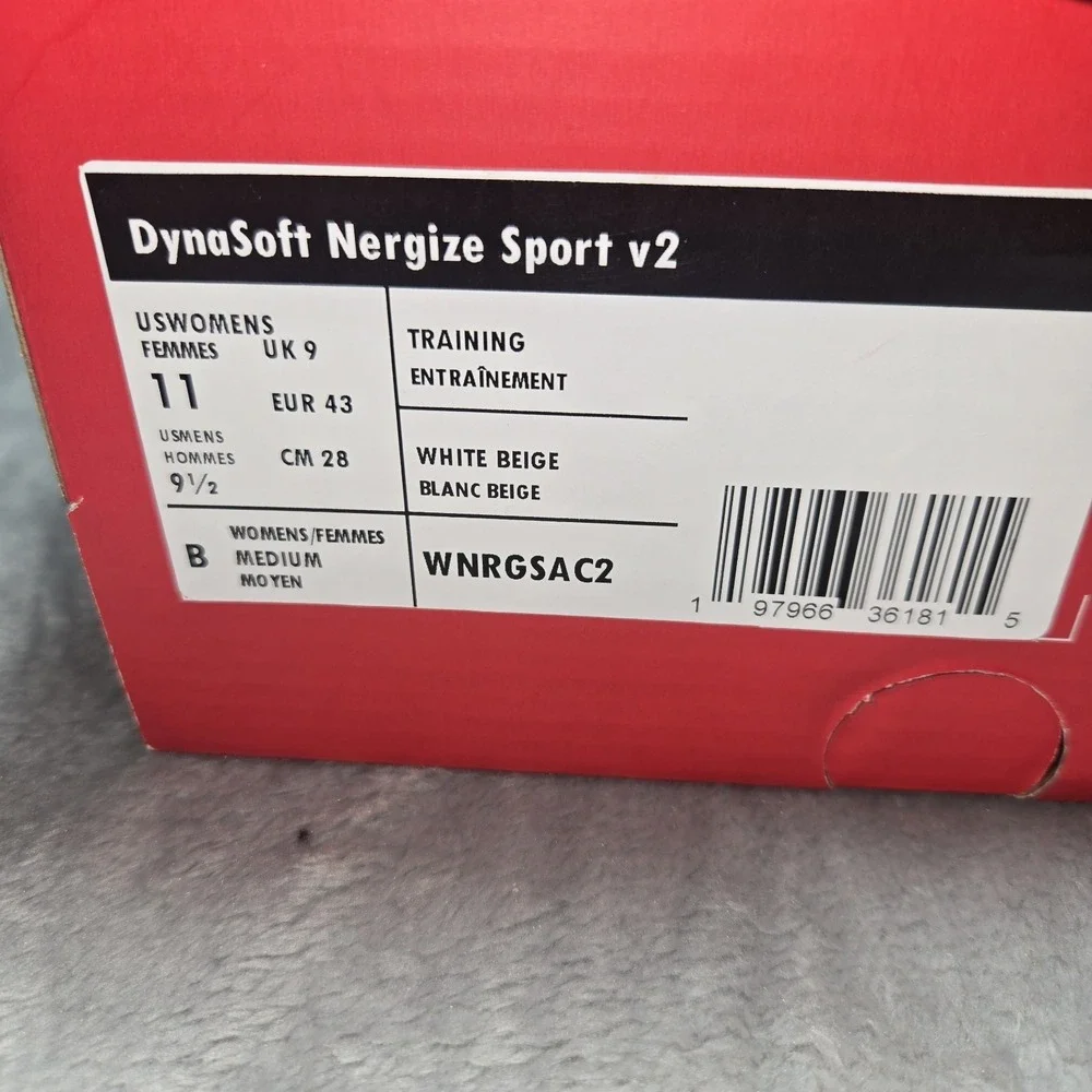 New Balance Dyno Soft Nergize Sports Women's Sneakers Size US 11B White Beige - Picture 7 of 7